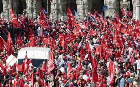Italia: Trabajadores realizarán huelga de tres horas contra la austeridad