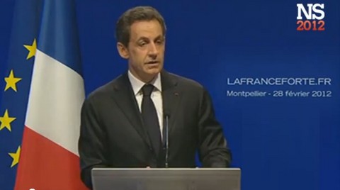 Sarkozy sobre encuestas a su favor: 'Nada está decidido'
