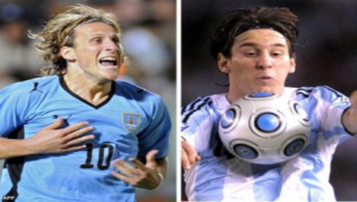 Forlan confía en derrotar a la Argentina liderada por Messi