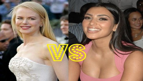 Kim Kardashian vs Nicole Kidman: Duelo de estrellas