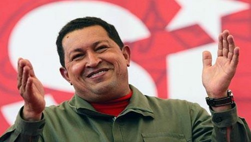 Hugo Chávez celebró el empate de Venezuela en Twitter