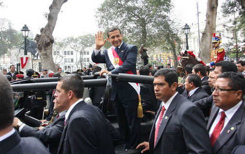 Ollanta Humala defiende a Rafael Correa por libertad de expresión