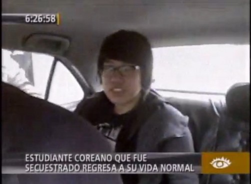 Joven coreano que fue secuestrado retomó sus clases en el colegio