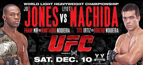 Salió el póster del UFC 140: Jones vs Machida