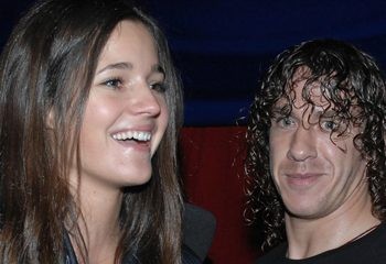 Carles Puyol terminó con Malena Costa