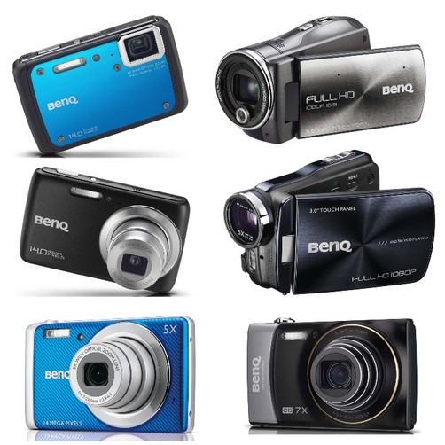 BenQ presentó a numerosos clientes sus más recientes novedades en cámaras digitales