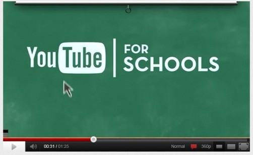 Youtube presenta una versión exclusiva para escolares