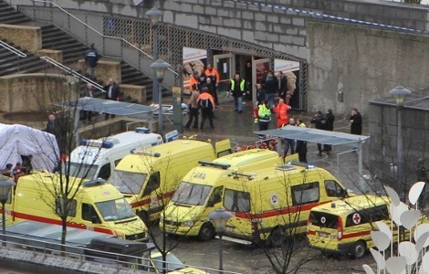 La evacuación en Bélgica tras el tiroteo (Video)