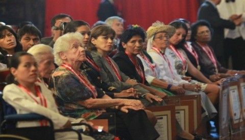 Presidente Ollanta Humala resaltó papel de la mujer peruana en el desarrollo del país