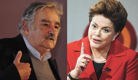 Presidentes de Uruguay y Brasil analizarán problemas del Mercosur