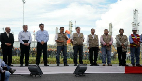 Presidente Ollanta Humala oficializa que gas de Camisea del Lote 88 será para consumo interno