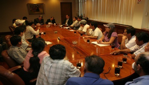 MEM, Agricultura e Interior Acuerdan plan de trabajo con rondas campesinas de Cajamarca