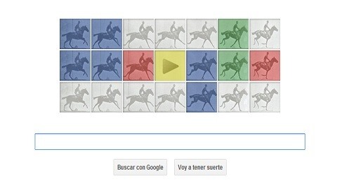 Eadweard J. Muybridge es homenajeado con un Doodle