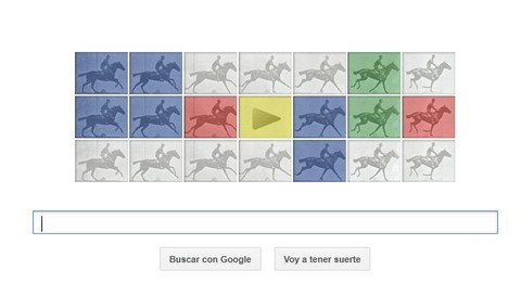 Google dedica un doodle al precursor del cine, Eadweard Muybridge