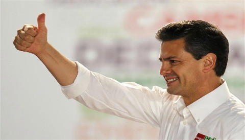 Enrique Peña Nieto planes de una nueva policía para luchar contra las bandas de narcotraficantes