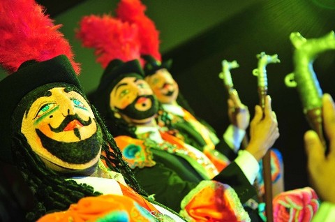Elenco Nacional de Folclore presenta Sátiras y Máscaras