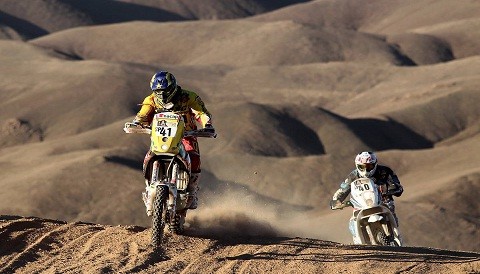 Dakar 2012: Motos y cuatrimotos dieron inicio a la partida Nasca - Pisco