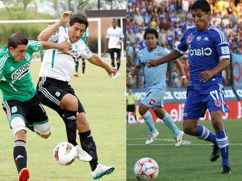 U. de Chile de Ruidíaz no pudo contra Atlético Nacional en la Copa Libertadores