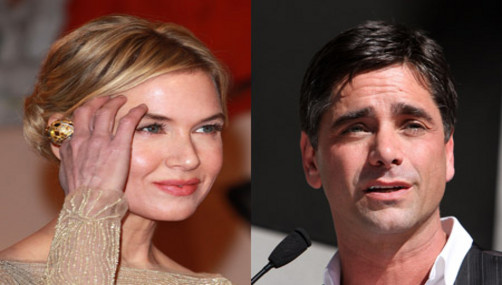 Renee Zellweger y John Stamos juntos en Disneyland