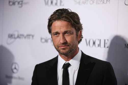 Gerard Butler es amenazado por su último film