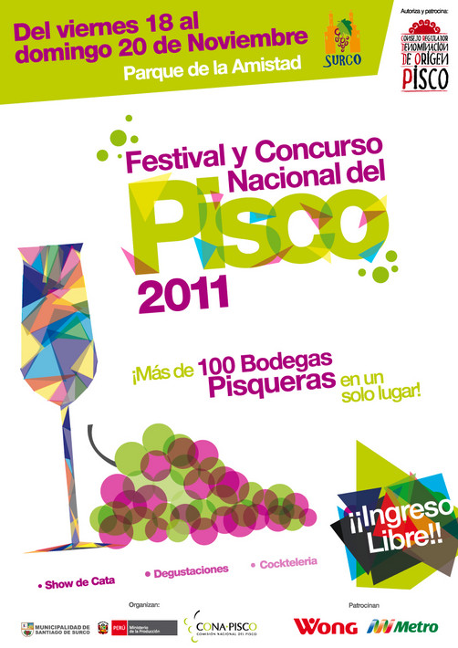 Concurso Nacional del Pisco en Surco