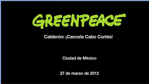 Greenpeace en contra de proyecto turístico de Cabo Cortés