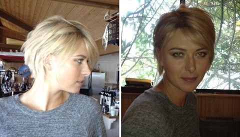 Maria Sharapova deslumbra con nuevo 'look'