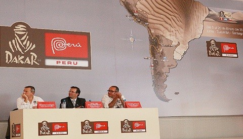 El Dakar 2013 empezará en Perú, Argentina y Chile