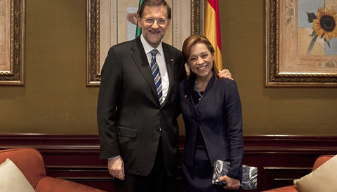 Candidatos presidenciales mexicanos se reunieron con Mariano Rajoy