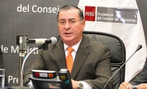 Gobierno no permitirá ninguna zona 'liberada' por terroristas sostiene Presidente del Consejo de Ministros, Oscar Valdés