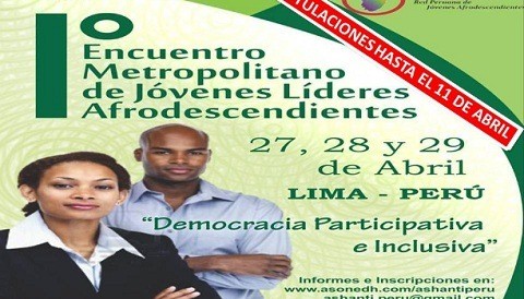 Líderes afrodescendientes participan en encuentro en Lima