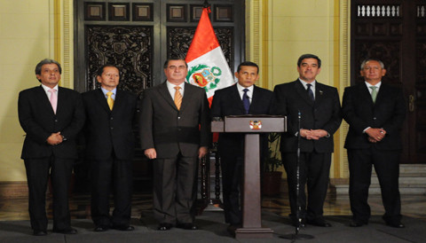Presidente Humala anunció que Conga va pero con cambios