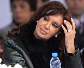 Cristina Fernández: 'Argentina respetará las desiciones de España'