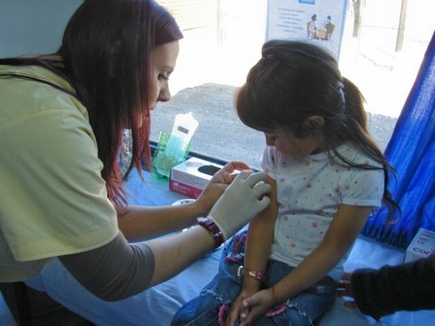 Niños de Piura se benefician con campaña 'Vacunación de las Américas'