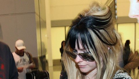 Avril Lavigne estrena nuevo look