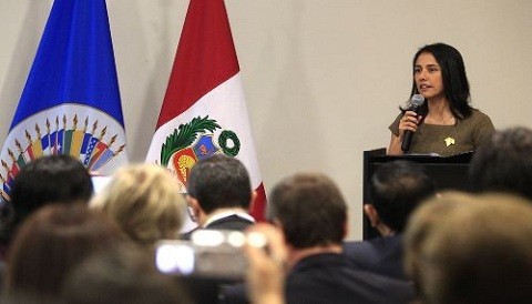 Nadine Heredia conforma lista de líderes mundiales que trabajarán para fomento de nutrición