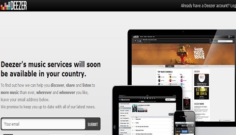 DEEZER hace su lanzamiento en Canadá, Australia y Nueva Zelanda