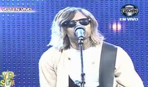 Revive la presentación del Kurt Cobain peruano anoche en 'Yo Soy' (video)