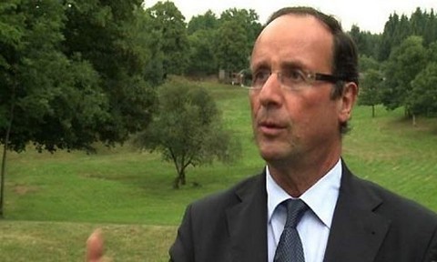 Hollande sobre victoria en primera vuelta: 'El pueblo sancionó a Sarkozy'