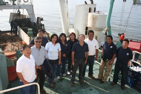 Especialistas de Imarpe partieron en crucero de evaluación de la merluza