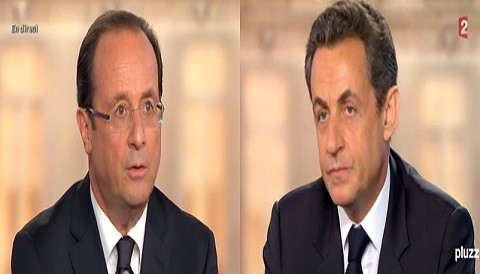 Francia: Sarkozy y Hollande crearon polémica sobre 'unión' de franceses en debate presidencial