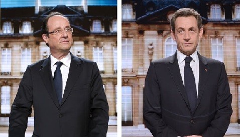 El modelo económico fue un tema sensible en el debate entre Sarkozy y Hollande