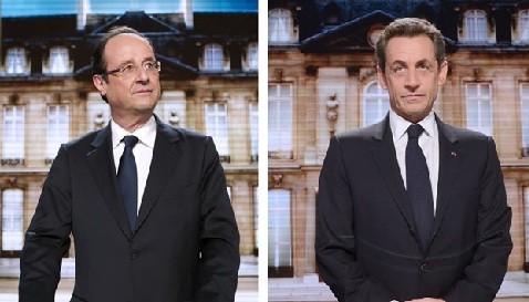 El modelo económico fue un tema sensible en el debate entre Sarkozy y Hollande