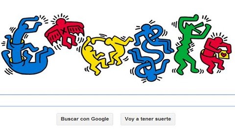 Google homenajea al artista Keith Haring con nuevo doodle