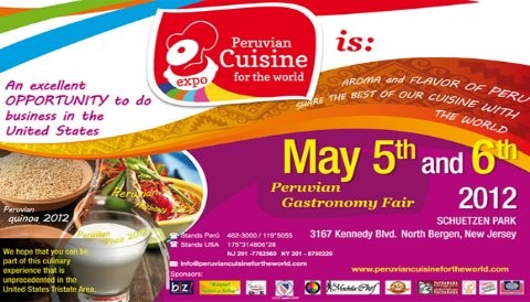 Perú se vuelve a poner de moda en EE.UU., con el Peruvian Cuisine for The World 2012