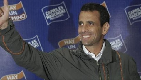 Capriles exhorta a los venezolanos a elegir buenos gobernantes