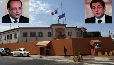 Ciudadanos franceses residentes en el Perú votan para elegir a su próximo presidente