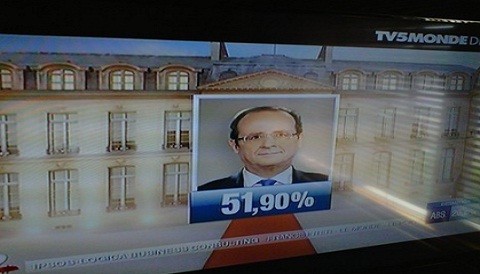 Francois Hollande derrotó a Nicolas Sarkozy y será el próximo presidente francés