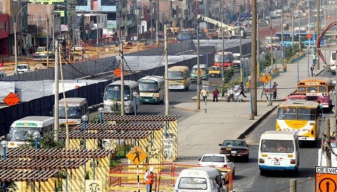 'La hora punta' en la capital