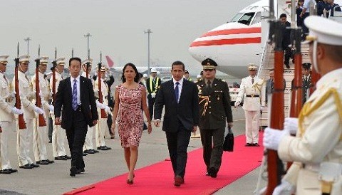 Ollanta Humala y su comitiva ya se encuentran en Japón